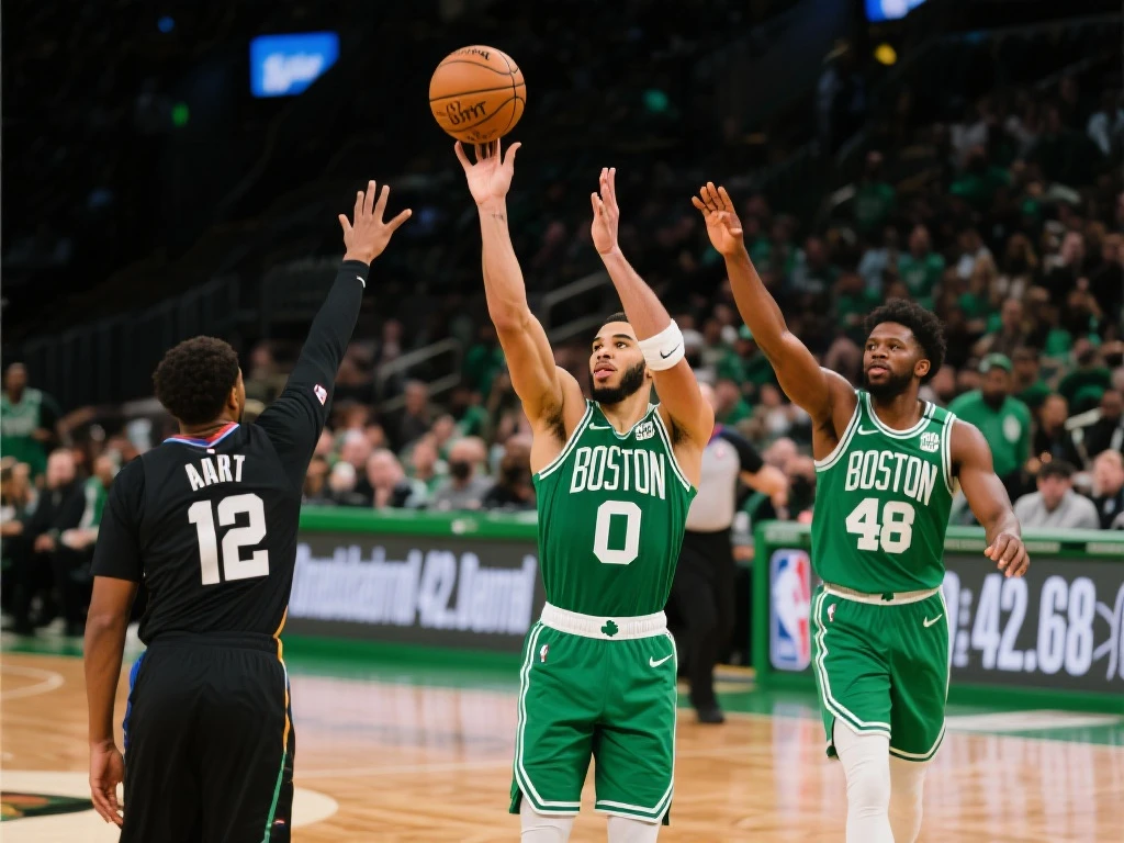 绿军创历史三分狂潮 潜在第六人助推球队蜕变