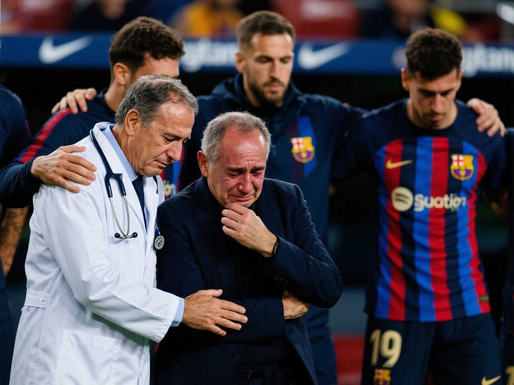 巴萨队医不幸去世全队哀痛 西媒呼吁关注球员心理状态 巴萨队医不幸去世全队哀痛 西媒呼吁关注球员心理状态