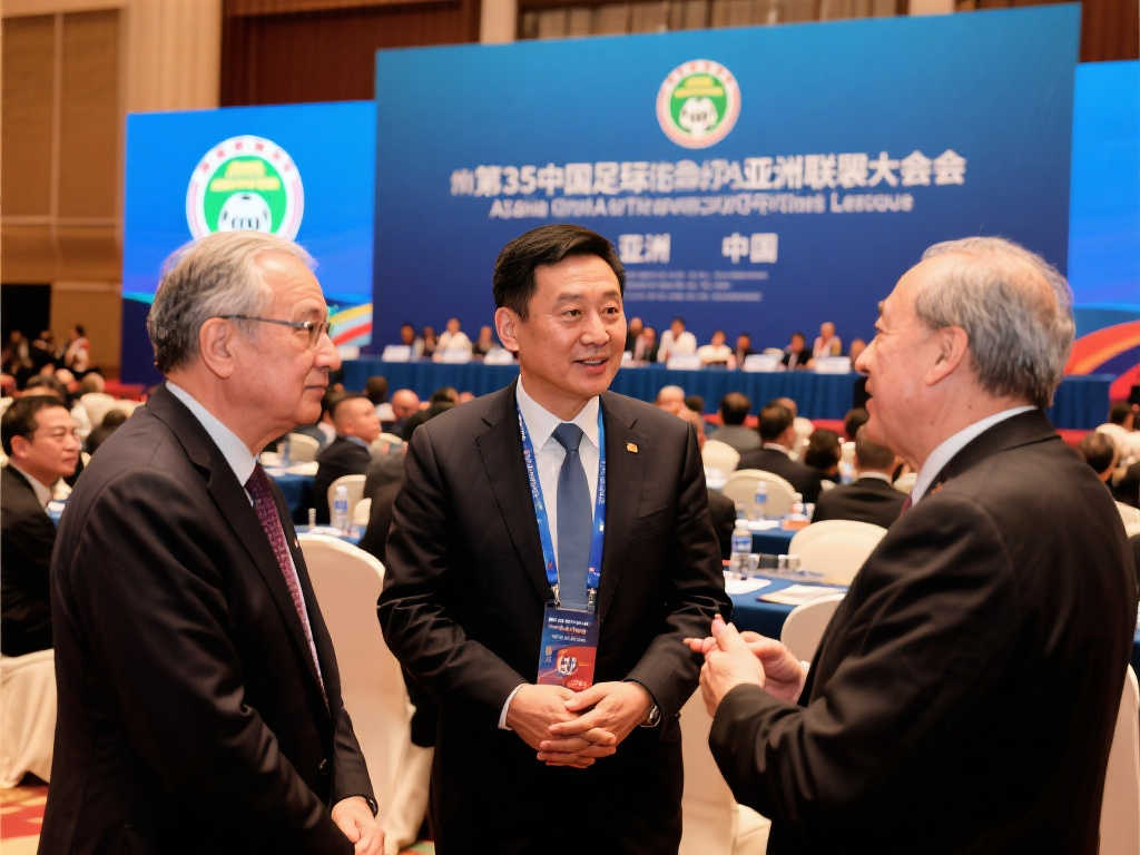中国足协主席宋凯出席亚足联第35届大会 中国足协主席宋凯出席亚足联第35届大会